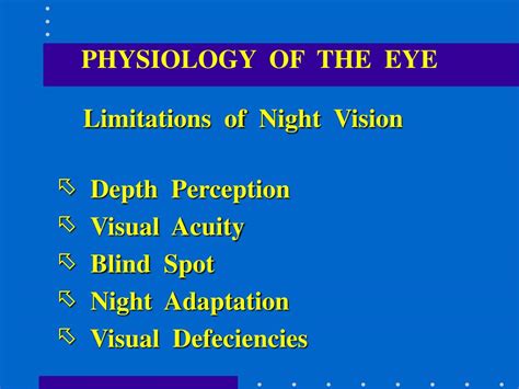 Ppt Physiology Of The Eye Powerpoint Presentation Free Download Id