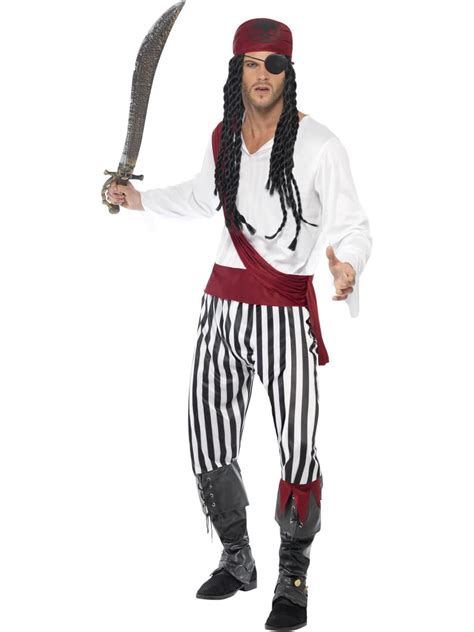 Pirate Man Men S Fancy Dress Costume