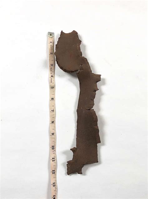 Ww1 Ww2 Large Shrapnel Fragment In Souvenirs