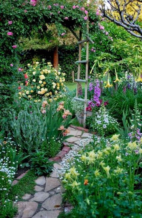 40 Awesome Secret Garden Design Ideas For Summer Flower Lined Pathway