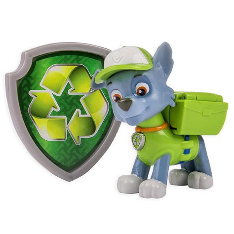 Paw Patrol Action Pack Pup And Badge Rocky