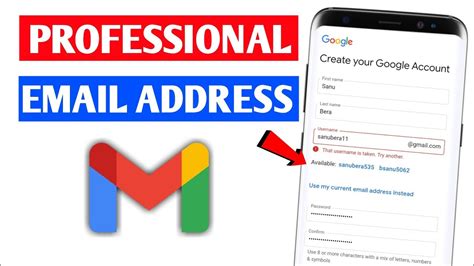 How To Create Professional Email Address Professional Email Id Kaise