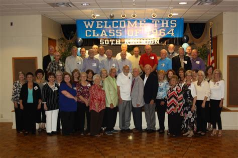 50th Reunion Group Photo Trinity High School Class Of 64