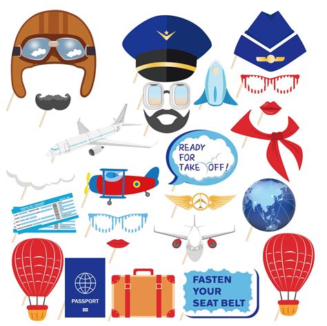 Buy Kristin Paradise 25pcs Travel Photo Booth Props With Stick