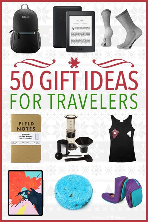 The Cover Of Gift Ideas For Travelers