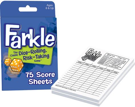 Farkle Score Sheets Raff And Friends