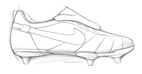 Sketch Football Cleats Sketch Coloring Page