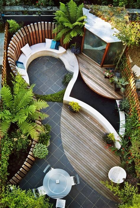 Terrazas, jardines y patios y el interiorismo de estos a lo largo de nuestros años de experiencia en la decoración de espacios exteriores: Jardines pequeños y patios traseros de diseño único ...