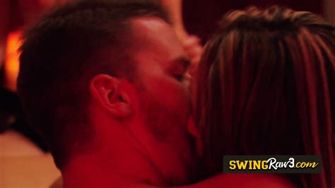 Sexy Horny Couples Testing The New Swinger Lifestyle In An Open Swing
