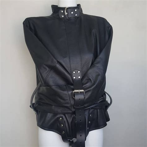 Leather Straitjacket Etsy