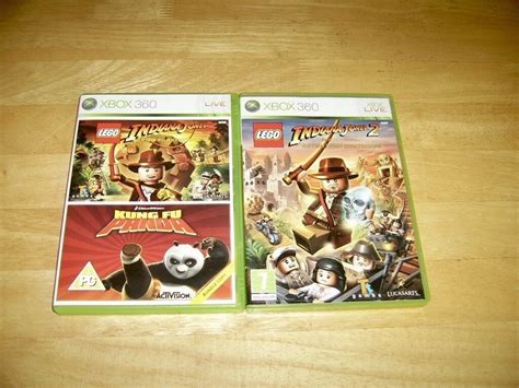 Xbox 360 Lego Indiana Jones 12 And Kung Fu Panda Bundle In Ipswich