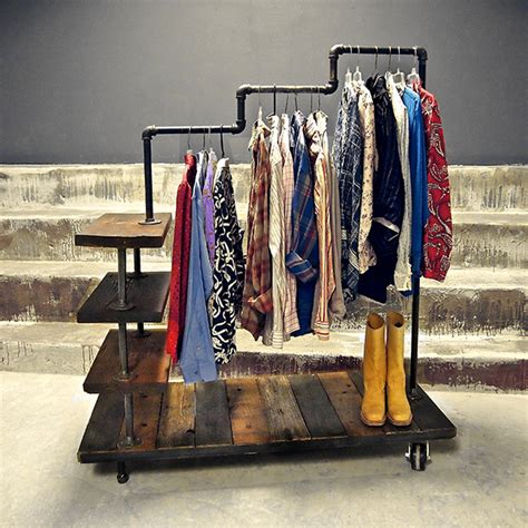 Uline stocks a wide selection of clothes racks and heavy duty garment racks. Best Fashion Shop Clothes Rack On Wheels Design - Boutique ...