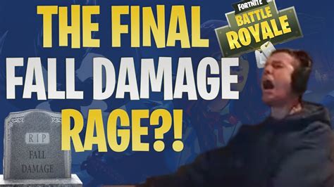 Fortnite Compilation Dellor Rage Final Fall Damage Rage Youtube