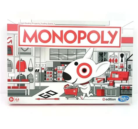 Hasbro Target Monopoly 2021 Special Limited Edition Board Game 3864