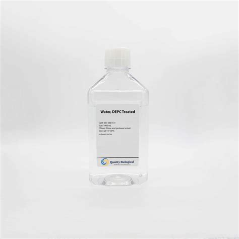 Water Depc Treated Case Of 10x1000ml Quality Biological