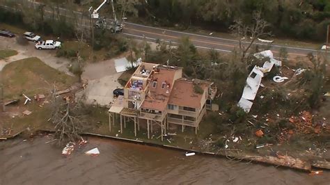 Aerial Video Shows Extensive Tornado Damage In Pensacola Photos