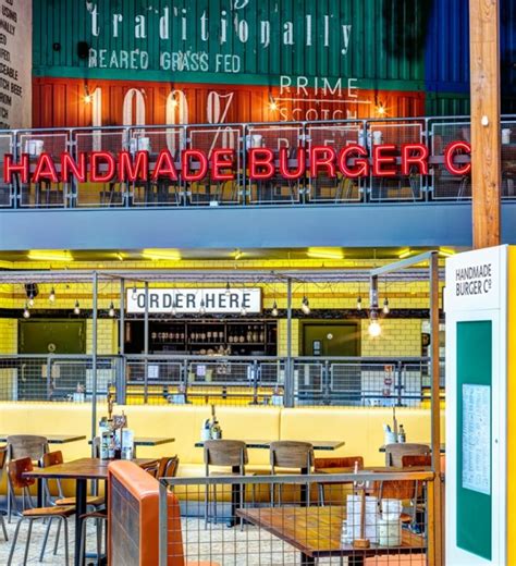 Handmade Burger Co By Brown Studio Glasgow Uk