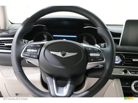 2020 Hyundai Genesis G70 Awd Blackgray Steering Wheel Photo 138725874