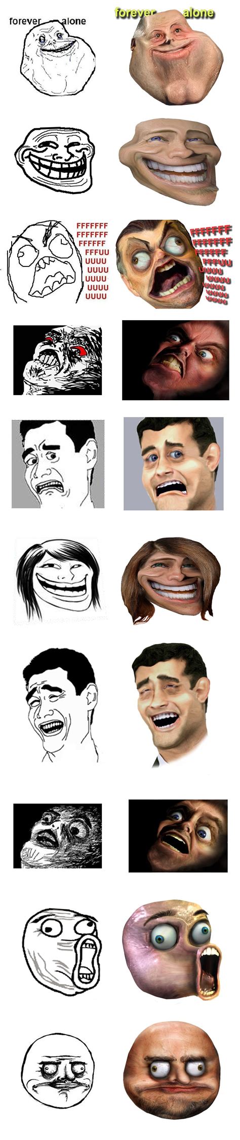 Meme Faces In Real Life