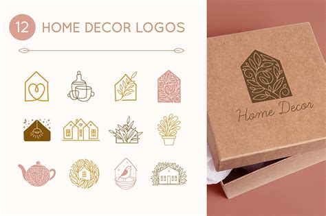 12 Home Decor Logos Branding And Logo Templates ~ Creative Market