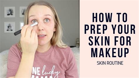 How To Prep Skin For Makeup Skin Prep Face Products Skincare Putting On Makeup
