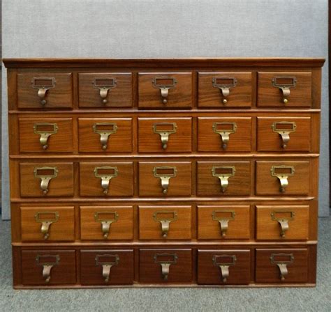 25 Drawer Index Filing Cabinet | 543912 | Sellingantiques.co.uk