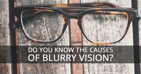 10 Common Causes Of Sudden Blurry Vision Marham