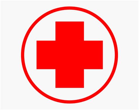 Hospital Red Simple Clip Art At Clker Emblem Hd Png Download
