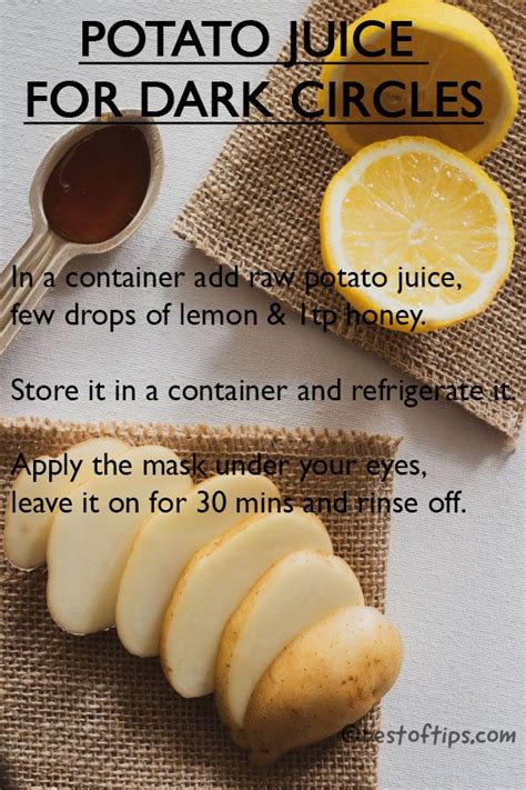 Get Rid Of Dark Circles With This Simple Home Remedy Bestoftips