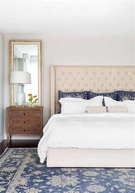 See our favorite white living rooms and browse through our favorite white living room pictures, including white living room designs, white decor varying shades of cream and ivory and strategic pops of texture (waffle knit and cable knit) on the pillows and throws keep the room fresh—not sterile. Cream and Blue Bedroom Ideas - Transitional - Bedroom