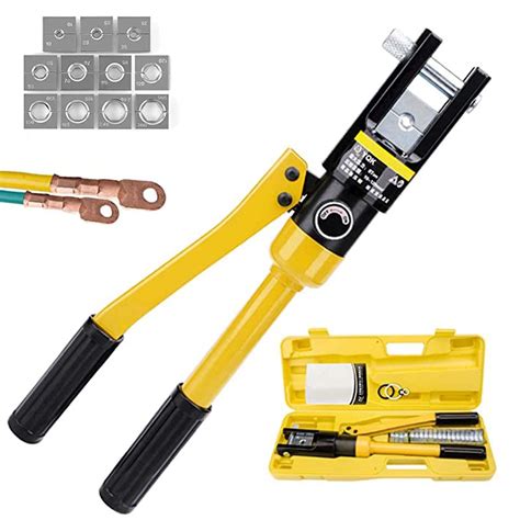 Buy Hand Operated Hydraulic Crimping Tool Crimper Wire Terminal Lug