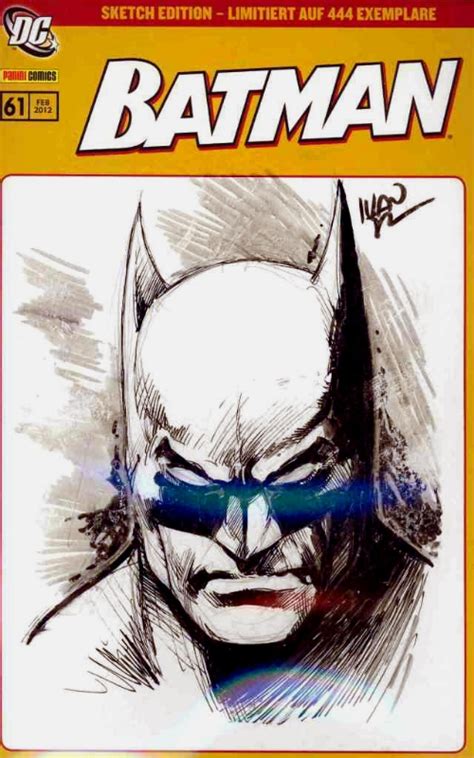 Batman 61 Blank Batman Sketch Ivan Reis In Daniel Partouches