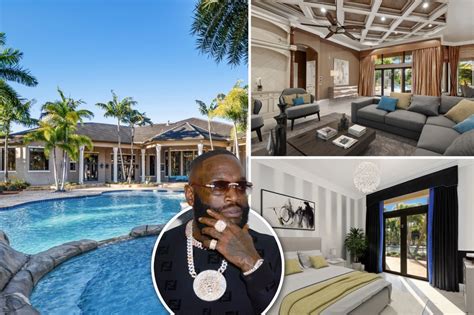 Inside Rick Ross Massive 35m Miami Mansion Featuring Resort Style