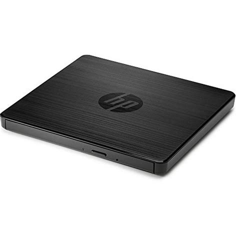 Hp External Portable Slim Design Cddvd Rw Writeread Drive Usb Black