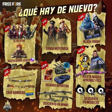 Fechas de eventos y desafíos. 132.1 mil Me gusta, 3,058 comentarios - Free Fire LATAM 🏆 ...
