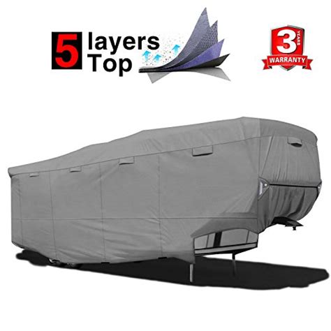 Rvmasking Heavy Duty 5 Layers Top 5th Wheel Cover Fits 311 34 Rvs