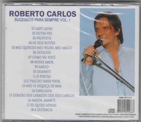 Roberto Carlos Cd Sucessos Para Sempre Vol 1 Lacrado R 2950 Em