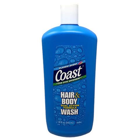 Coast Hair And Body Wash Classic Scent 32 Fl Oz Pack Of 6
