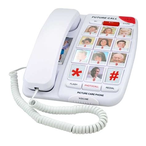 Memory Picture Phone Telephones For Dementia Large Button Phones