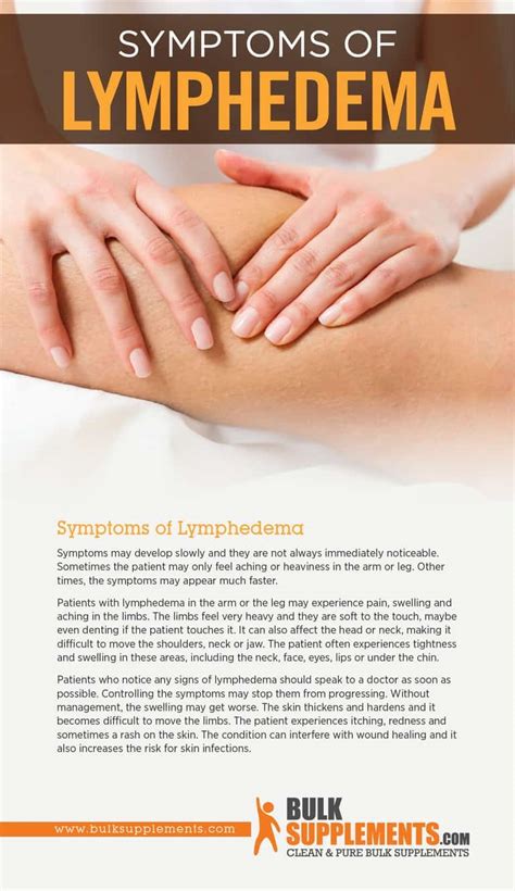 Lymphedema Eliminate Pain Discover Treatments And Supplements