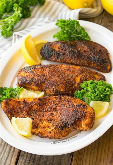 Cover and refrigerate 1 cup for serving. Easy Blackened Chicken Recipe - Gonna Want Seconds