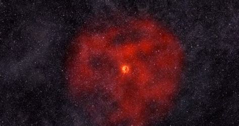 Animation Of Red Giant Star Shedding Outer Layers National Radio