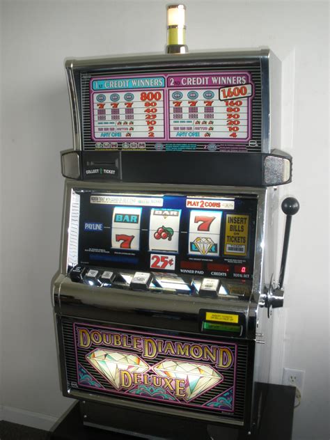 Igt Double Diamond Deluxe Two Credit S Slot Machine Flat Top For
