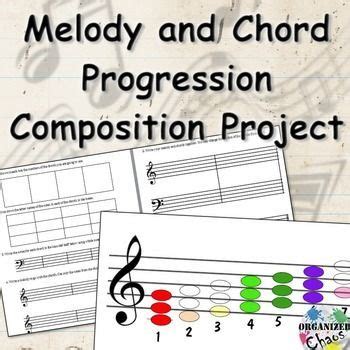 Some students want to emulate their heroes in jazz and classical composition. Melody and Chord Progression Music Composition Project. Great for upper elementary and middle ...