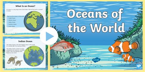 Ocean Powerpoint World Oceans Day Twinkl Teacher Made
