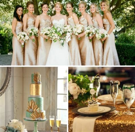 Wedding colors are really damn helpful. Stunning Green and Gold Themed Wedding | Wedding ...