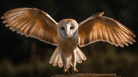 Barn Owl Flying Beautiful Natural Wallpaper Background Barn Owl
