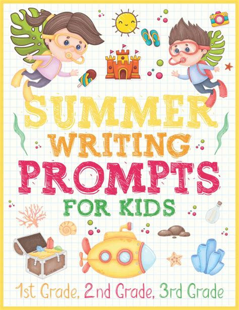 Buy Summer Writing Prompts For Kids Kids Writing Prompts Journal 1st
