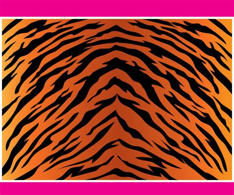 Tiger Print Svg Png Format File For Cricut And Silhouette Etsy