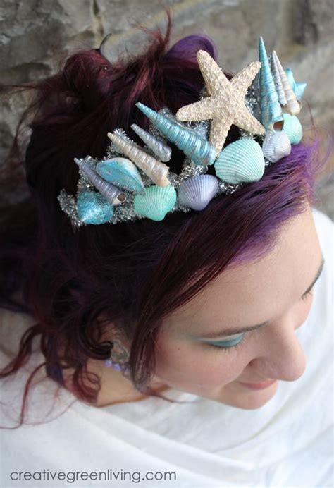 Mermaid Tiara Diy Mermaid Crown Mermaid Headpiece Mermaid Diy